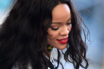 La cantante Rihanna.