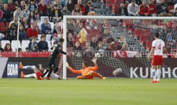 Víctor marca el 0-2.