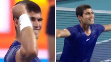 Humilde fuera y un animal en pista: los gestos de campeón de Alcaraz que ya son históricos