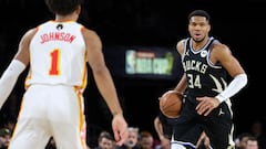 Will Giannis Antetokounmpo play for the Bucks against the Thunder in the NBA Cup final?