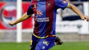 <b>GRAN FUTURO. </b>Héctor Rodas ha explotado este año con el Levante.