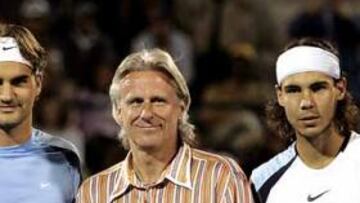 <b>MAL OJO PARA LOS NEGOCIOS</B>. El sueco Bjorn Borg, que se retiró del tenis profesional en 1983, se arruinó con una marca de ropa deportiva. Una crítica situación económica y fiscal le llevó a protagonizar una reaparición fugaz en el circuito en 1991.