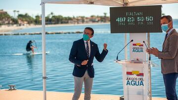 Imagen del acto de presentación de los Juegos del Agua, que reunirá varios Campeonatos de España organizados por numerosas Federaciones Españolas.