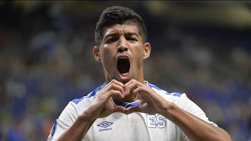 Bonilla marcó dos goles en la fase de grupos para El Salvador y el más importante fue el tanto que marcó ante Jamaica.