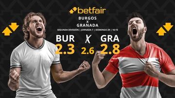 Burgos CF vs. Granada CF: horario, dónde ver, pronósticos y clasificación