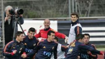 Del Bosque prueba con Sergio Ramos de central