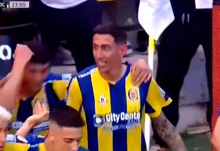 Di María amarga a Carlos Palacios con el gol del año en Argentina: no te cansarás de mirarlo