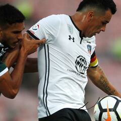 Paredes y el título: "Guede le hace muy bien a Colo Colo"