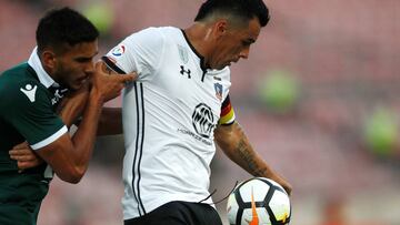 Paredes y el título: "Guede le hace muy bien a Colo Colo"