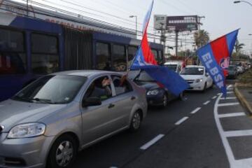 Las mejores imágenes del Banderazo azul