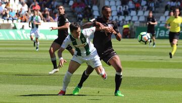 05/05/18 PARTIDO SEGUNDA DIVISION 
 CORDOBA - HUESCA 
 SASA JOVANOVIC Y CARLOS AKAPO