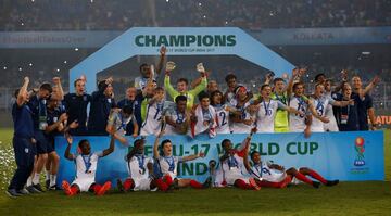 England 5-2 Spain: U17 World Cup final - in pictures