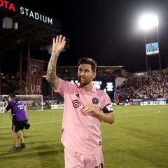 Lionel Messi scores twice against Dallas: how many goals for Inter Miami?
