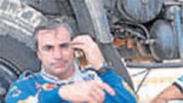 <b>CASTA. </b>Sainz sufre, pero gana.