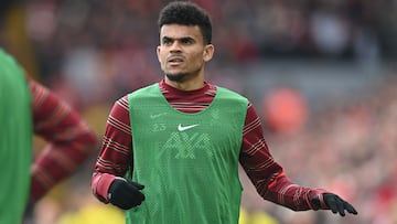 Luis Díaz se quedó en el banco ante el Watford