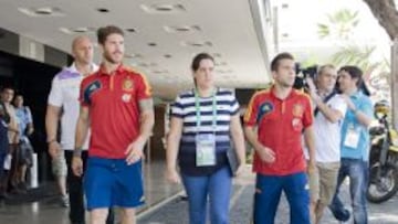 Ayer les tocó hablar en Fortaleza a Ramos y Alba.