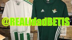 'Blanquiverde', verde oscuro y negra, equipaciones del Betis