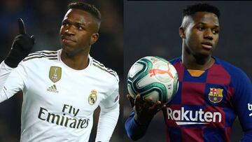 Un Cl¨¢sico para Vinicius y Ansu