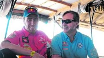 <b>SE LLEVAN BIEN. </b>La relación entre Roma y Sainz es fluida.