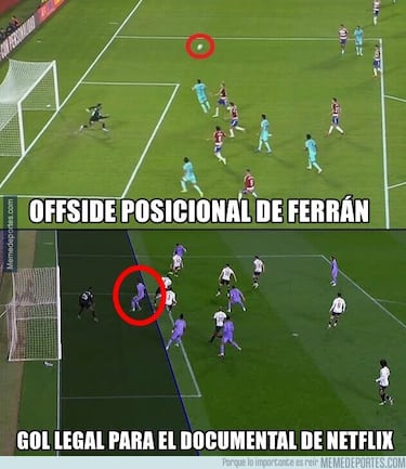 Las memes inundan las redes tras la polémica en Mestalla