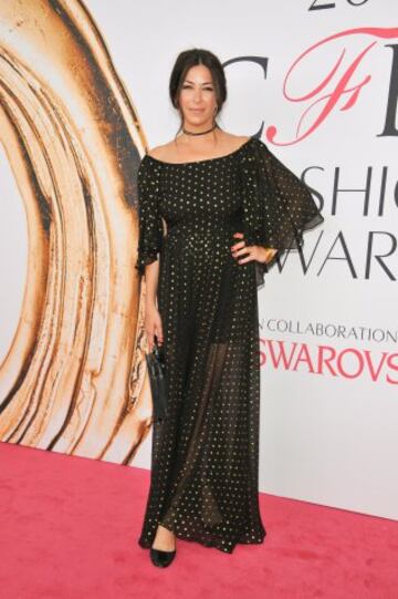 Rebecca Minkoff en los CFDA Fashion Awards.