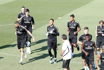 El Madrid prepara el partido en Villarreal