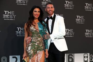 Sergio Ramos and Pilar Rubio.