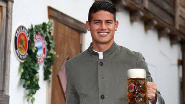 James presente en el Oktoberfest antes de Selección