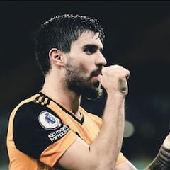 Rubén Neves vio el nacimiento de su hijo en el bus del equipo y por FaceTime