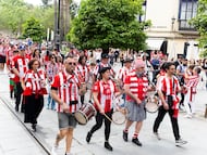 06/04/24 FINAL COPA DEL REY
ATHLETIC DE BILBAO - MALLORCA
SEGUIDORES AFICIONADOS POR LAS CALLES DE SEVILLA