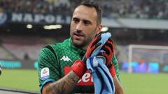 Ospina, a superar los números de la portería del Napoli