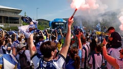 Las imágenes de la fiesta de la Real Sociedad