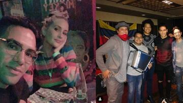 Falcao Garc&iacute;a estuvo de fiesta en Gaira en Bogot&aacute;.