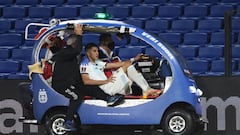 Palacios, fracturado tras el rodillazo de Ángel Romero