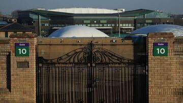 Instalaciones de Wimbledon, en Londres.