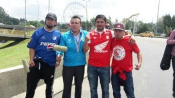 Hinchas de Santa Fe y Millos se unen para limpiar la ciudad