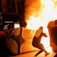 Detenido por robar una bici del Decathlon en los disturbios de Barcelona y ponerla a la venta en Wallapop