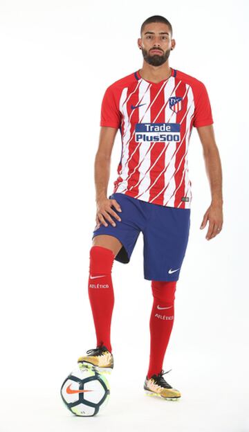 Atlético have unveiled a controversial new home shirt that features an eyecatching take on the club's traditional red and white stripes.
