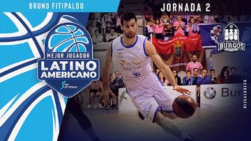 Bruno Fitipaldo, elegido mejor latinoamericano de la jornada 2