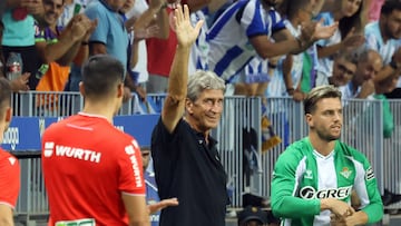 Pellegrini, en el pasado Costa del Sol en La Rosaleda.