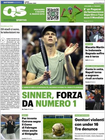 Las portadas tras el derbi