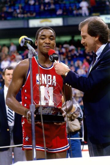 All Star 1986. Isiah Thomas.