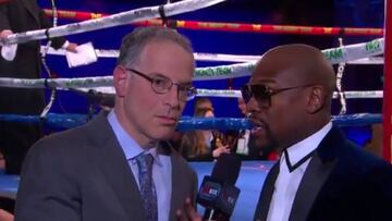 Mayweather deja caer que habr¨¢ pelea del siglo con McGregor