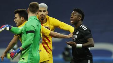 Eric García explica su pique con Vinicius: "Me hizo un comentario..."