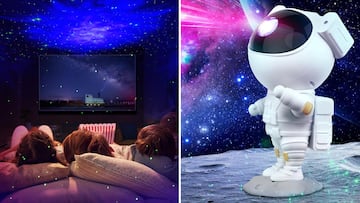 Proyector nocturno de galaxias en Amazon