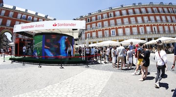 Champions League fever building in Madrid