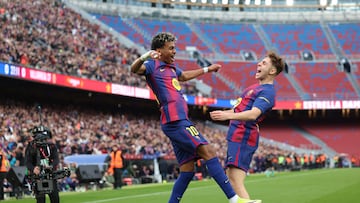 28/02/26 PARTIDO PRIMERA DIVISION
FC BARCELONA - VILLARREAL
GOL 1-0 LAMINE YAMAL ALEGRIA FERMIN LOPEZ