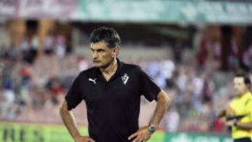 El entrenador del Eibar Jos&eacute; Luis Mendilibar.