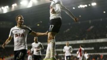 Townsend, de penalti, acerca
al Tottenham a la final