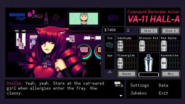 El cyberpunk y los cócteles de VA-11 Hall-A llegarán a consolas